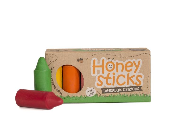 Honeysticks Beeswax Crayons - Originals, More Bee Themed Gifts
